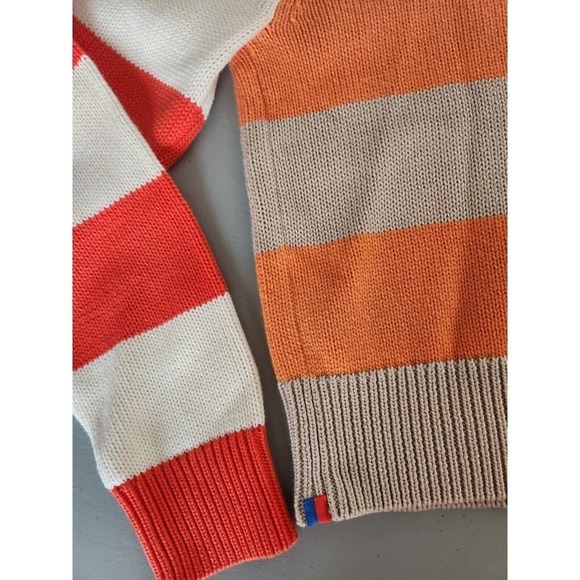 NWT Anthropologie Kule Remus Cardigan Cotton Wool Blend Striped Button Size S - Picture 8 of 12